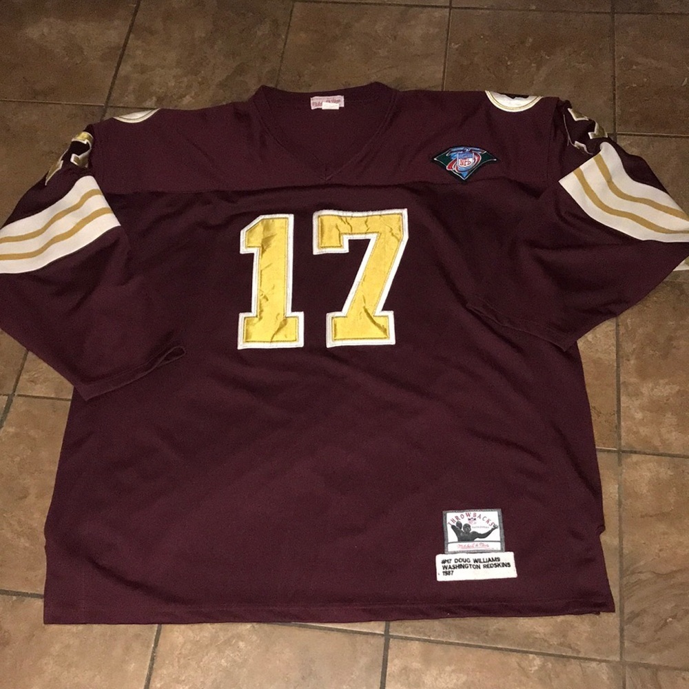Men’s NFL Redskins Williams Anniversary Jersey